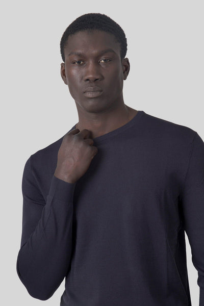 Maxell Round Knit Blu Uomo