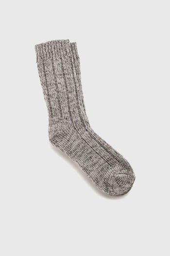 Calzino Cotton Twist Grigio Chiaro Donna - 3