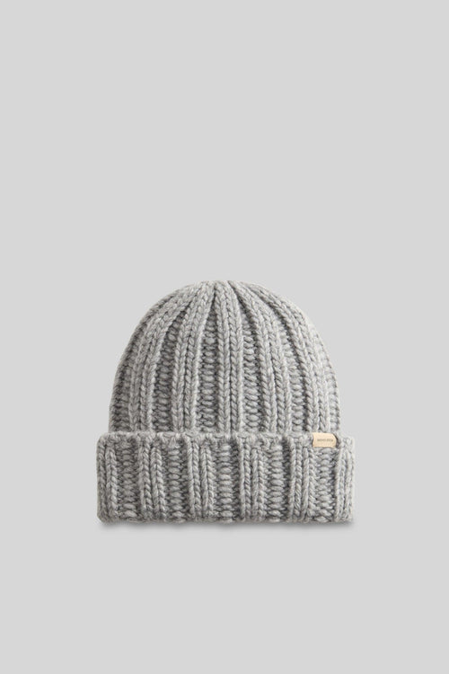 Chunky Beanie Grigio Melange Unisex