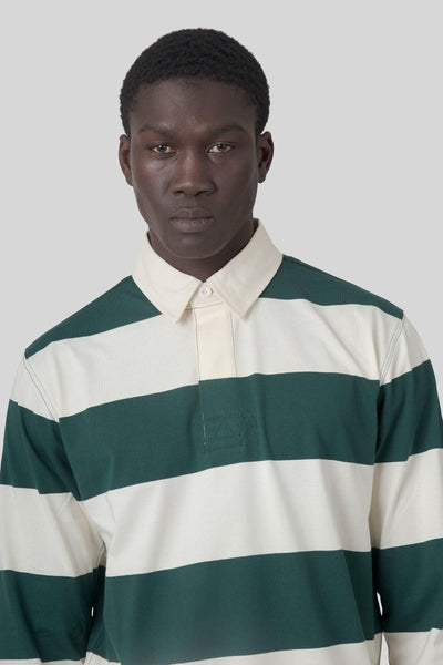 Polo Campbell Naturale/verde Uomo