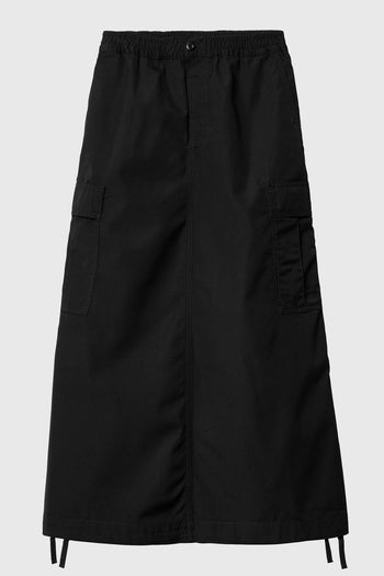 Wip W' Cargo Skirt Long Nero Donna - 5