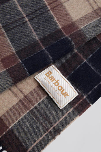 Sciarpa Tartan Marrone/blu Unisex - 2