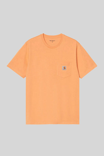 Wip Short Sleeve Pocket T-shirt Arancio Uomo