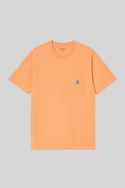 Wip Short Sleeve Pocket T-shirt Arancio Uomo