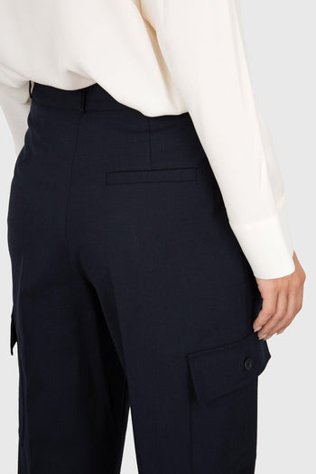 Pantalone Giusy Blu Donna - 7