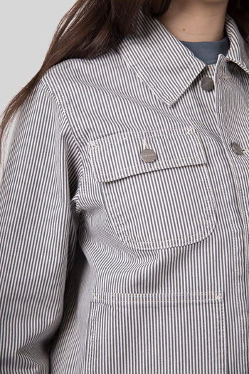 Wip W' Mercer Chore Coat Bianco/grigio Donna - 4
