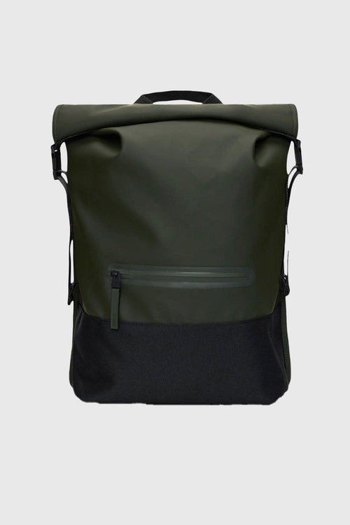 Trail Rolltop Backpack Verde Scuro Unisex