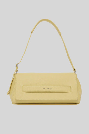 Borsa Gossip Longuette In Pelle Soft Giallo Donna - 2