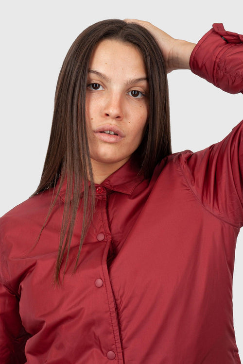 Camicia Glue Bordeaux Donna - 2