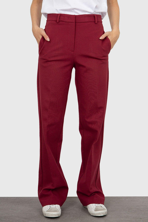 Pantalone Bordeaux Donna