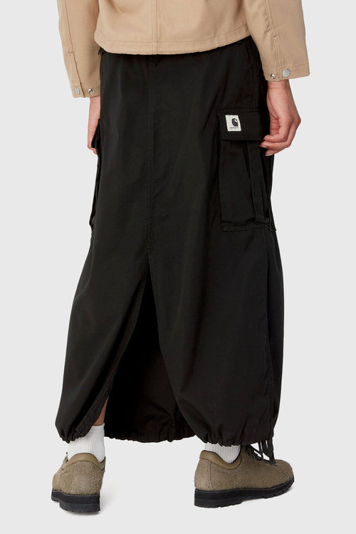 Wip W' Cargo Skirt Long Nero Donna - 2