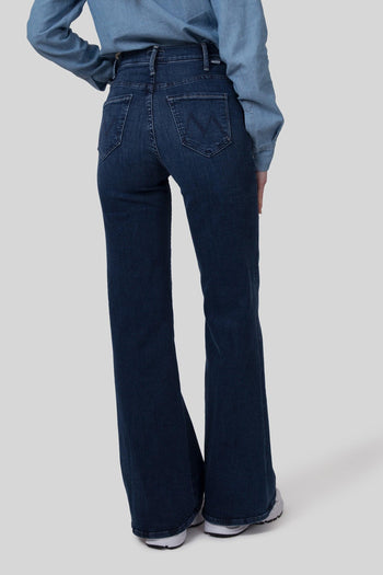 Jeans The Hustler Roller Sneak Blu Medio Donna - 5