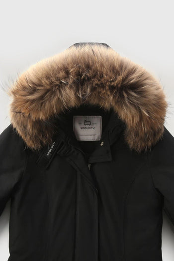 Arctic Raccoon Parka Nero Donna - 5