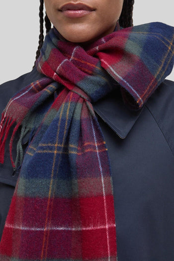 Sciarpa Tartan Rosso/verde Unisex - 3