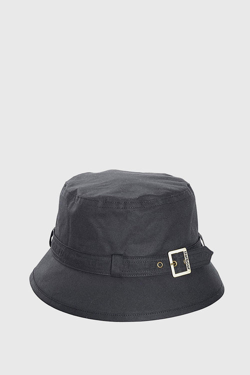 Cappello Kelso Wax Con Cinturino Nero Donna