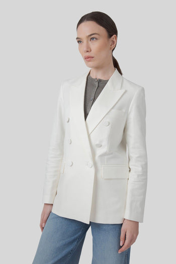 Blazer Doppiopetto Ari Avorio Donna - 3