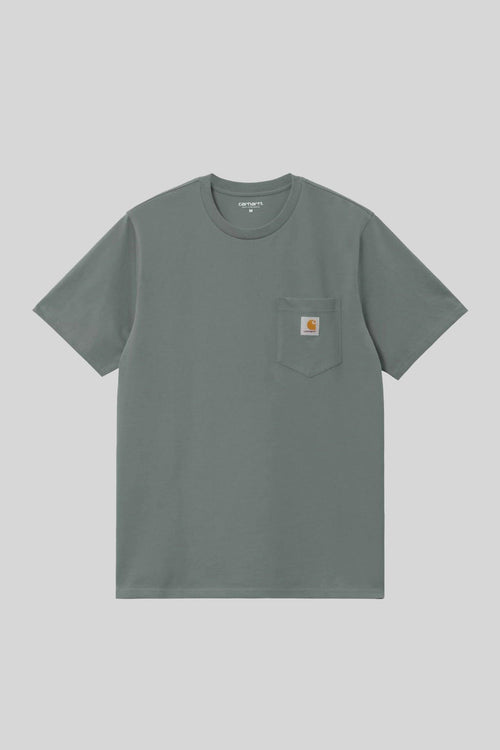 Wip Short Sleeve Pocket T-shirt Verde Salvia Uomo
