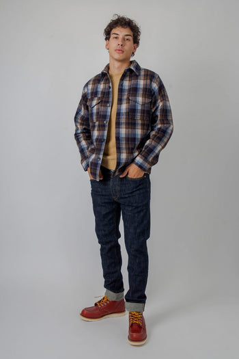 Jac-shirt Marrone/blu Uomo - 7