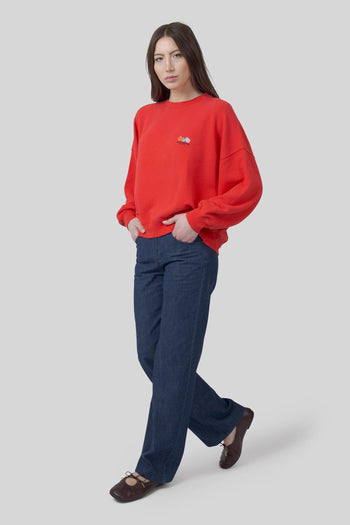 Felpa Atubay Rosso Donna - 2