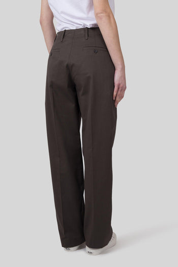Pantalone Sofia Verde Militare Donna - 5