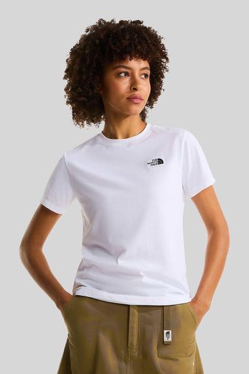 T-shirt W Evolution Simple Dome Slim Bianco Donna - 2