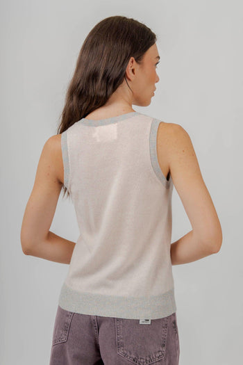 Canotta Rosa Chiaro Donna - 3