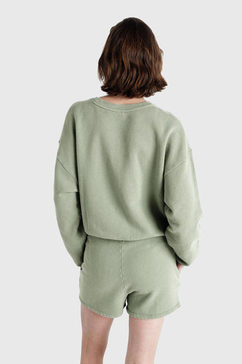 Felpa Izubird Verde Chiaro Donna - 3