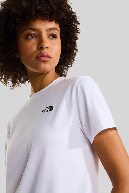 T-shirt W Evolution Simple Dome Slim Bianco Donna