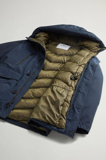 Arctic Parka Evolution In Ramar Cloth Blu Uomo - 10