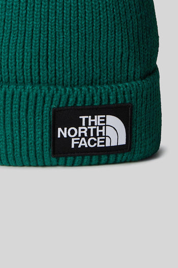 Tnf Logo Box Cuffed Beanie Verde Unisex - 2