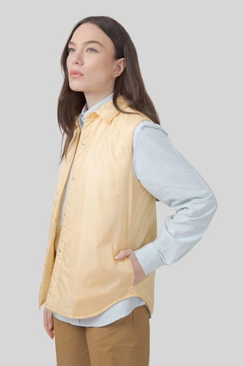Gilet Dot Giallo Donna - 3