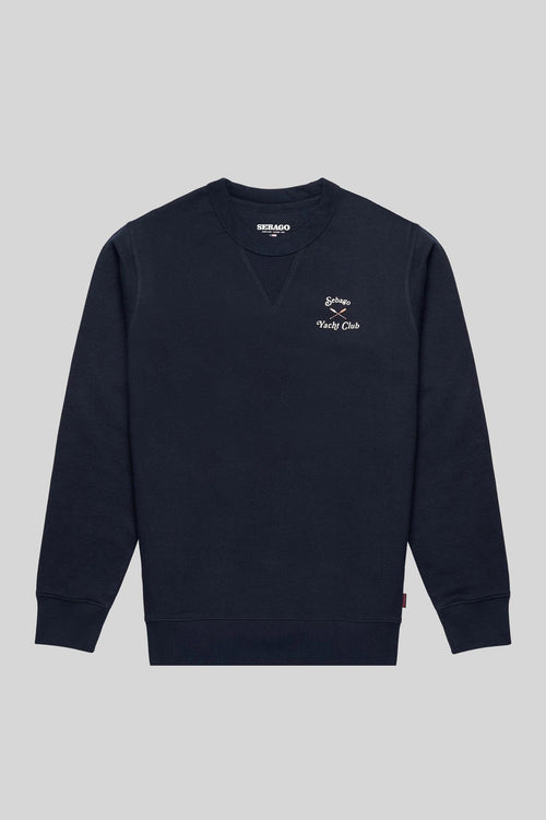 Felpa Sebec Blu Navy Uomo