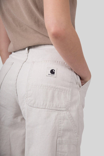 Wip W' Mercer Single Knee Short Bianco/beige Donna - 7