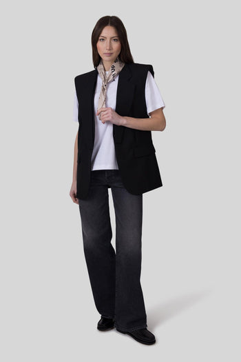 Gilet Ivo Nero Donna - 7
