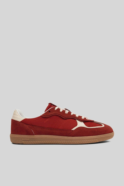 Sneaker Tb.490 Rife In Pelle Rosso Donna