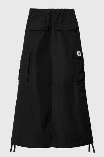 Wip W' Cargo Skirt Long Nero Donna - 4