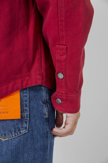 Wip Selby Shirt Jac Rosso Uomo - 6