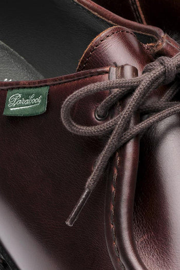 Scarpa Derby Michael Lisse Ecorce Marrone Uomo - 2