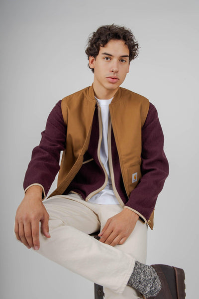 Wip Classic Vest Cammello Uomo