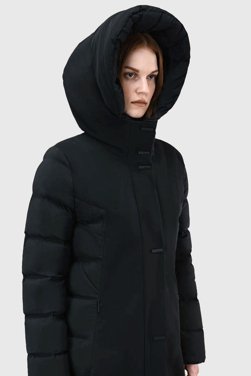 Winter Hybrid Parka Wom Nero Donna - 1