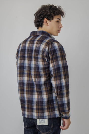 Jac-shirt Marrone/blu Uomo - 4
