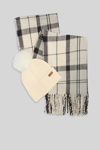 Set Regalo Cappello Dover & Sciarpa Hailes Grigio/panna Donna - 2