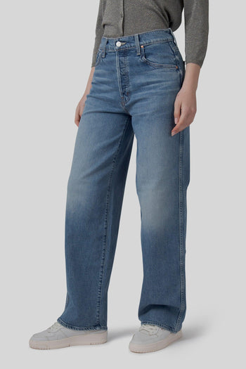 Jeans The Delinquent Button Nerdy Superior Blu Chiaro Donna - 3