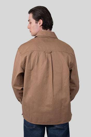 Wip Kelly Shirt Jac Beige Uomo - 5