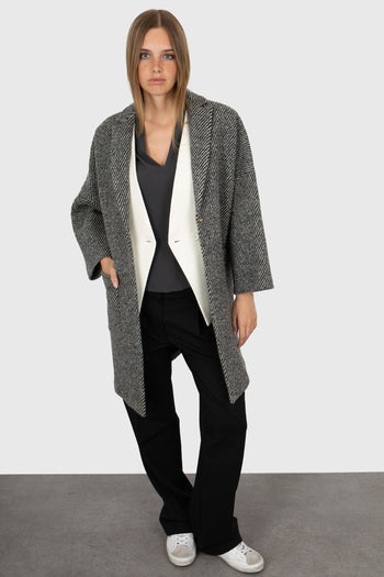 Cappotto Sigmund Grigio Donna - 8