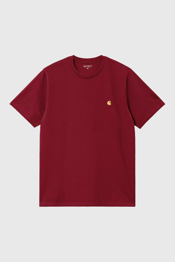 Wip T-shirt S/s Chase Bordeaux Uomo - 4