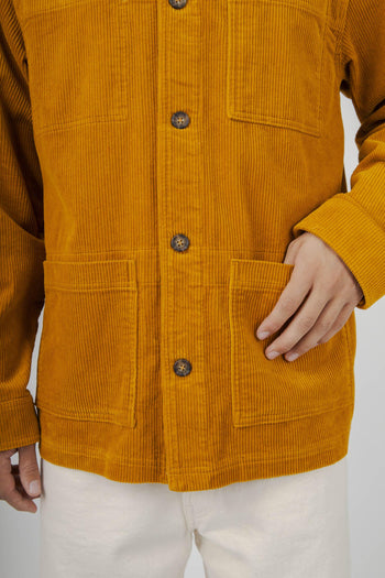 Giacca Dorr Corduroy Ocra Uomo - 7