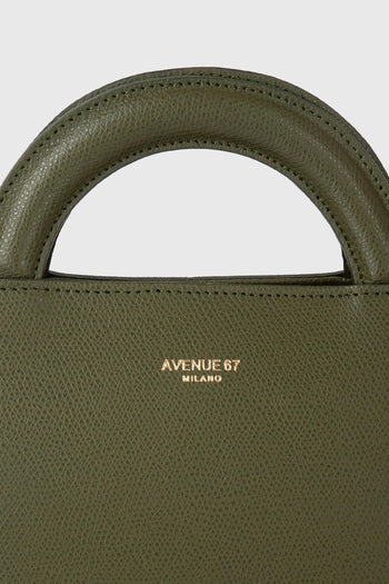 Borsa Rania Verde Militare Donna - 5