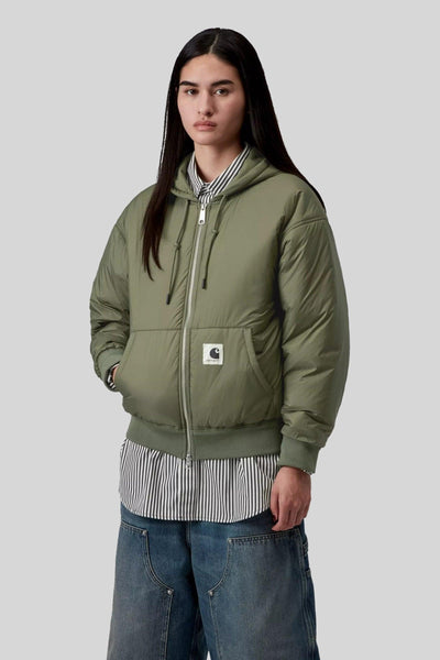Wip W' Hooded Gadd Jacket Verde Donna