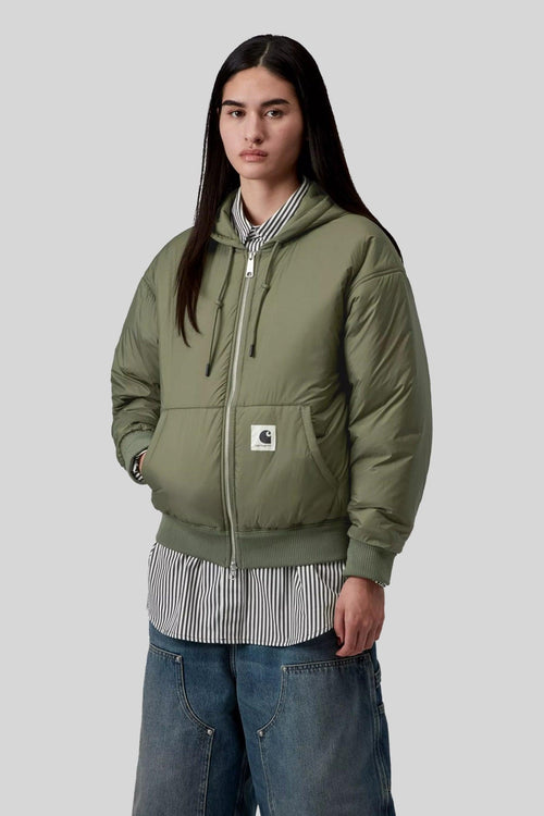 Wip W' Hooded Gadd Jacket Verde Donna